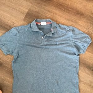 Southern Tide Heathered Polo blue large